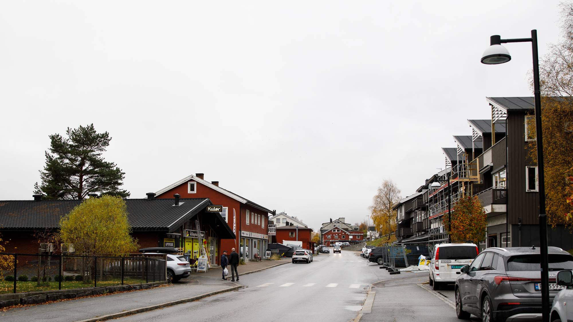 Ål sentrum i høstfarger.