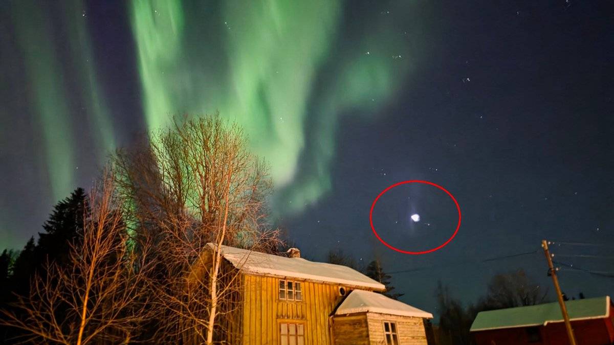 Lill Kristin fanget SpaceX-rakett på kamera