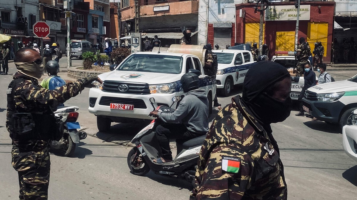 Demonstrasjonar på Madagaskar