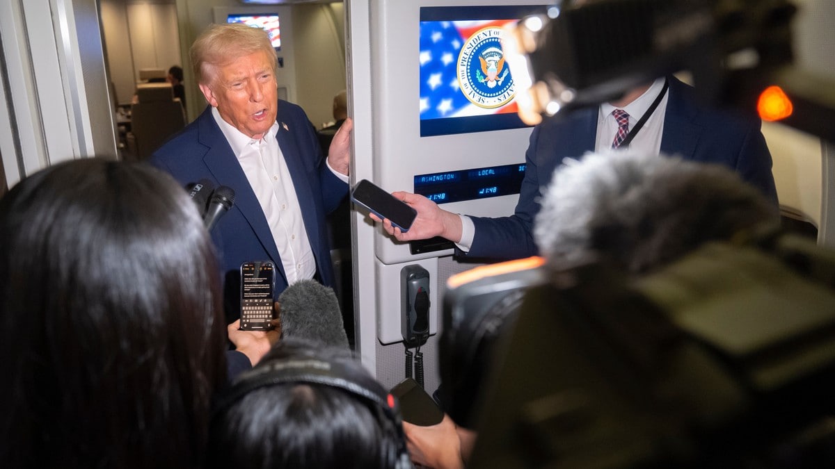 Trump skal møte emiren av Qatar på vei til Malaysia