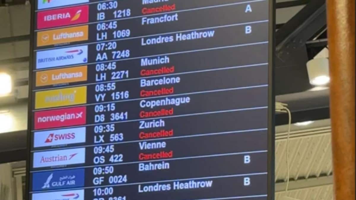 Storstreik i Frankrike – innstiller flere fly fra Norge