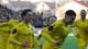 Foto: Kåre Riibe Ramskjell / NRK Bodø/Glimt celebran tras marcar el primer gol contra el Molde en Aspmyra