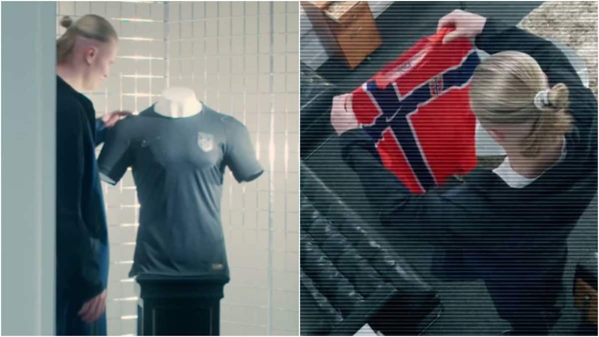 Her avslører Haaland Norges VM-drakter