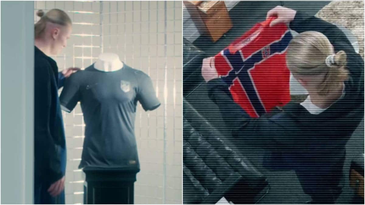 Her avslører Haaland Norges VM-drakter