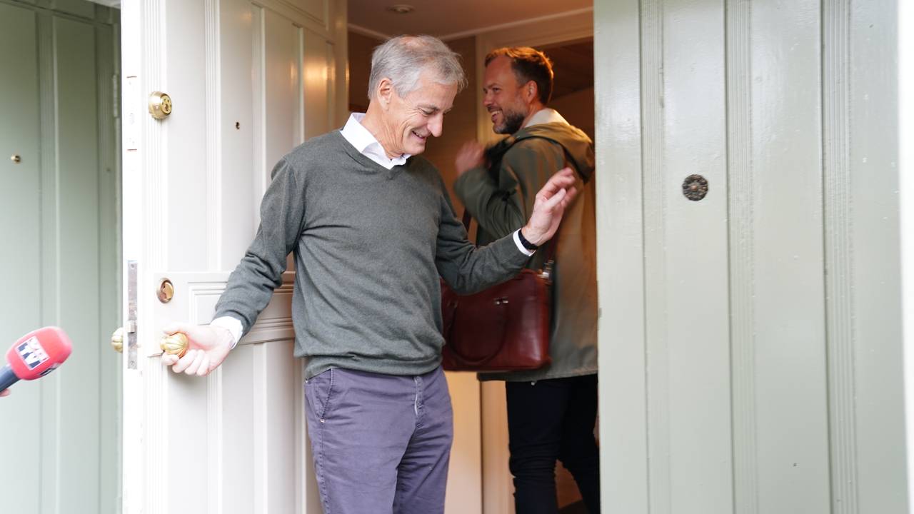Audun Lysbakken til samtaler hos Jonas Gahr Støre