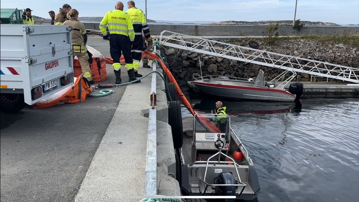 Diesellekkasje på Dyrøya