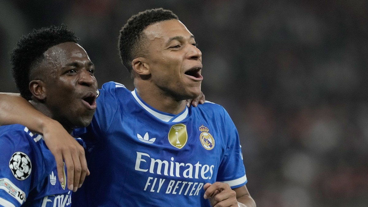 Mbappé scoret fire i seier – tre mål på sju minutter