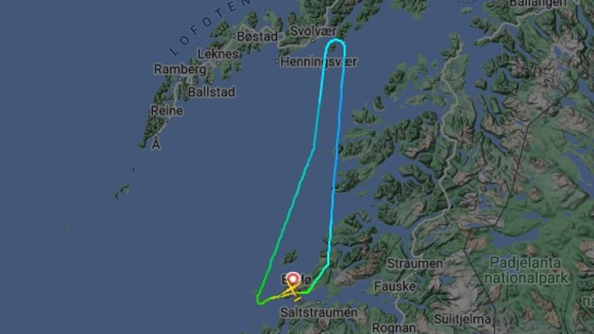 Widerøe-fly måtte snu og lande med en motor