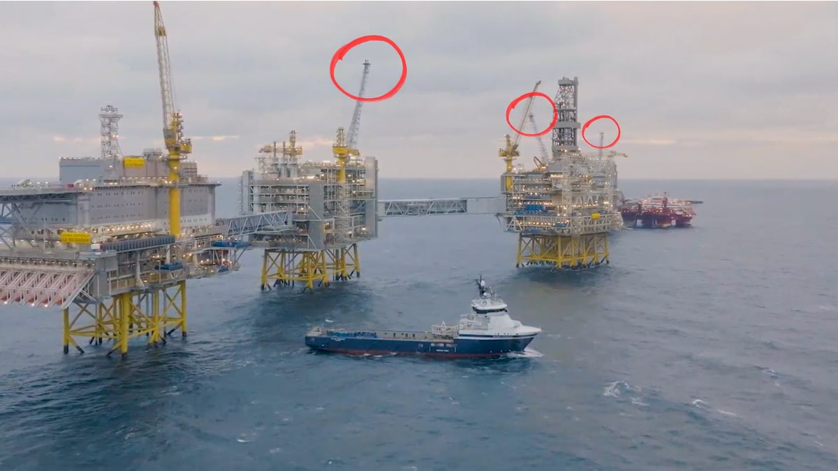 Her siver usynlig gass ut fra Equinors «miljøfelt»