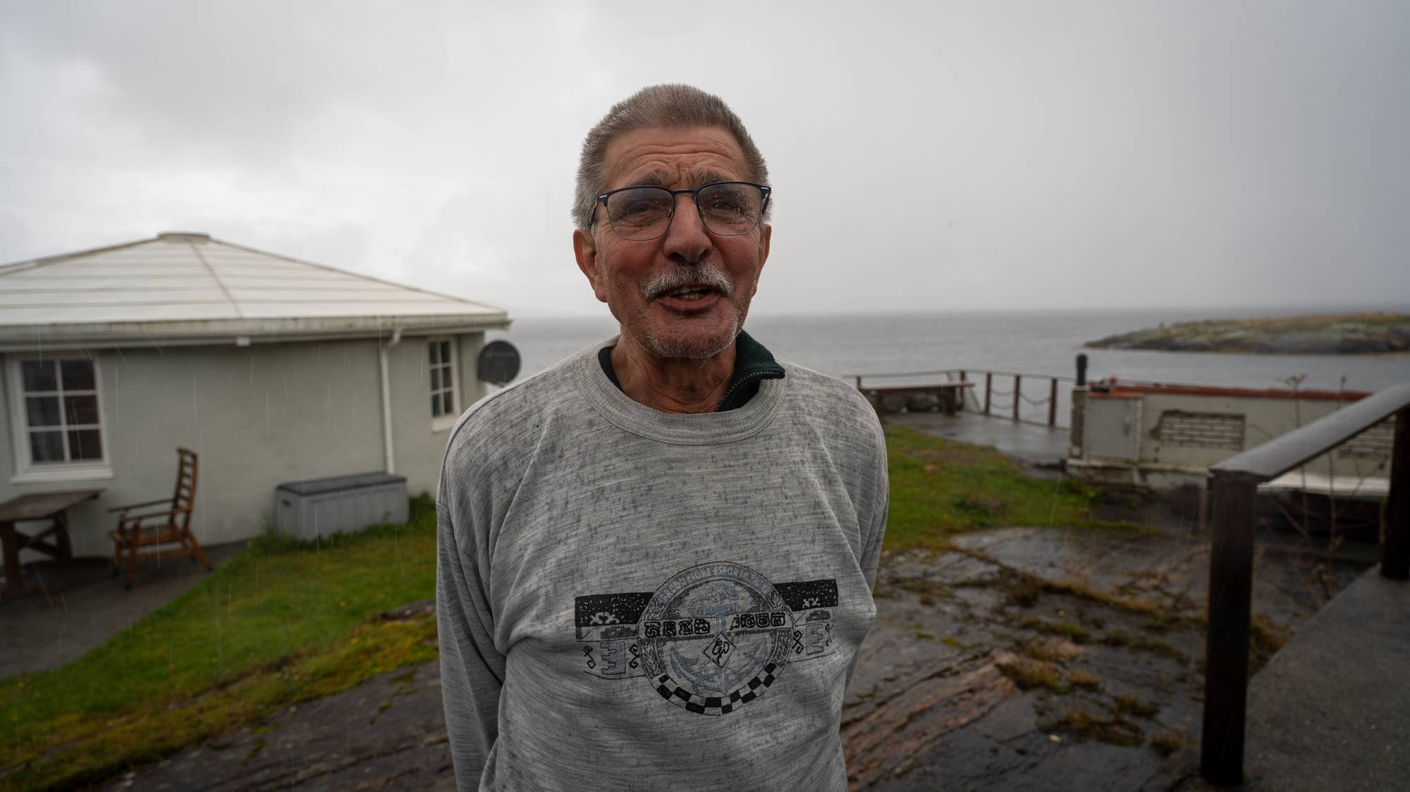 Dieter Hentschke på Averøya
