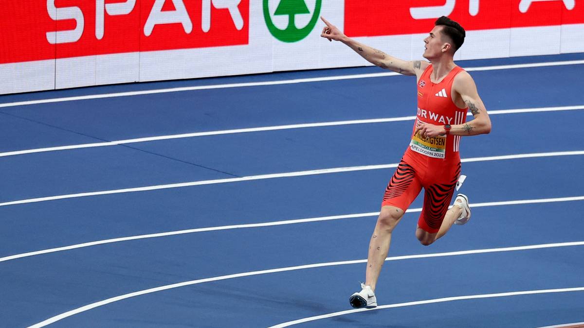 Jakob Ingebrigtsen tok nok et EM-gull