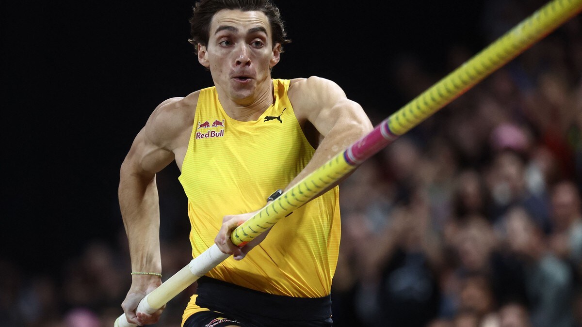 Duplantis slo egen verdensrekord – igjen