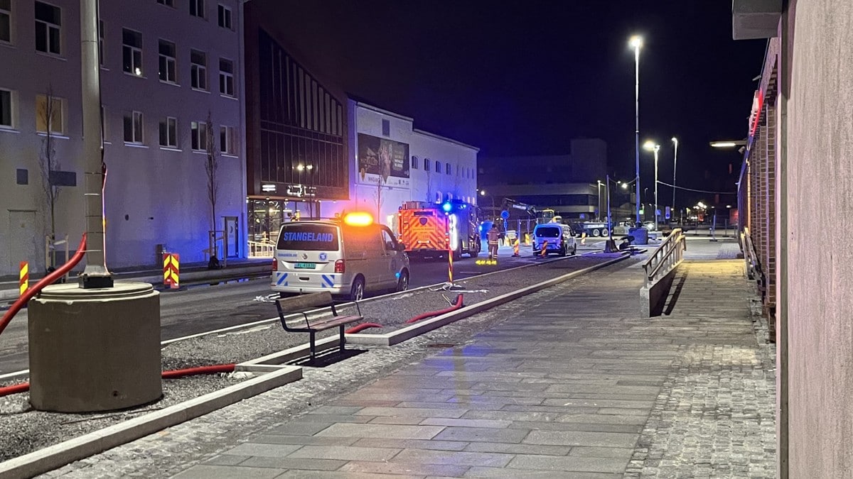 Sikkerhetssone på 100 meter etter gasslekkasje