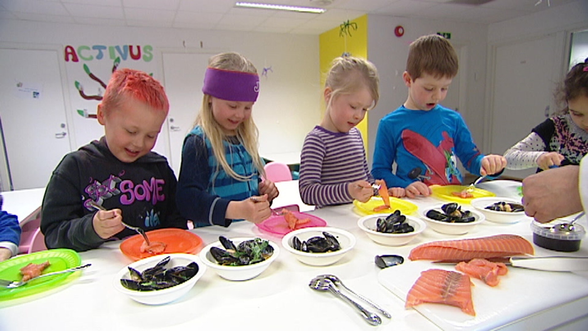 En myte at barn ikke liker fisk NRK Hordaland Lokale nyheter, TV og