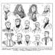 Wikipedia/Nouveau Larousse Ilustré tegning av forskjellige typer kravat/ascot/slips