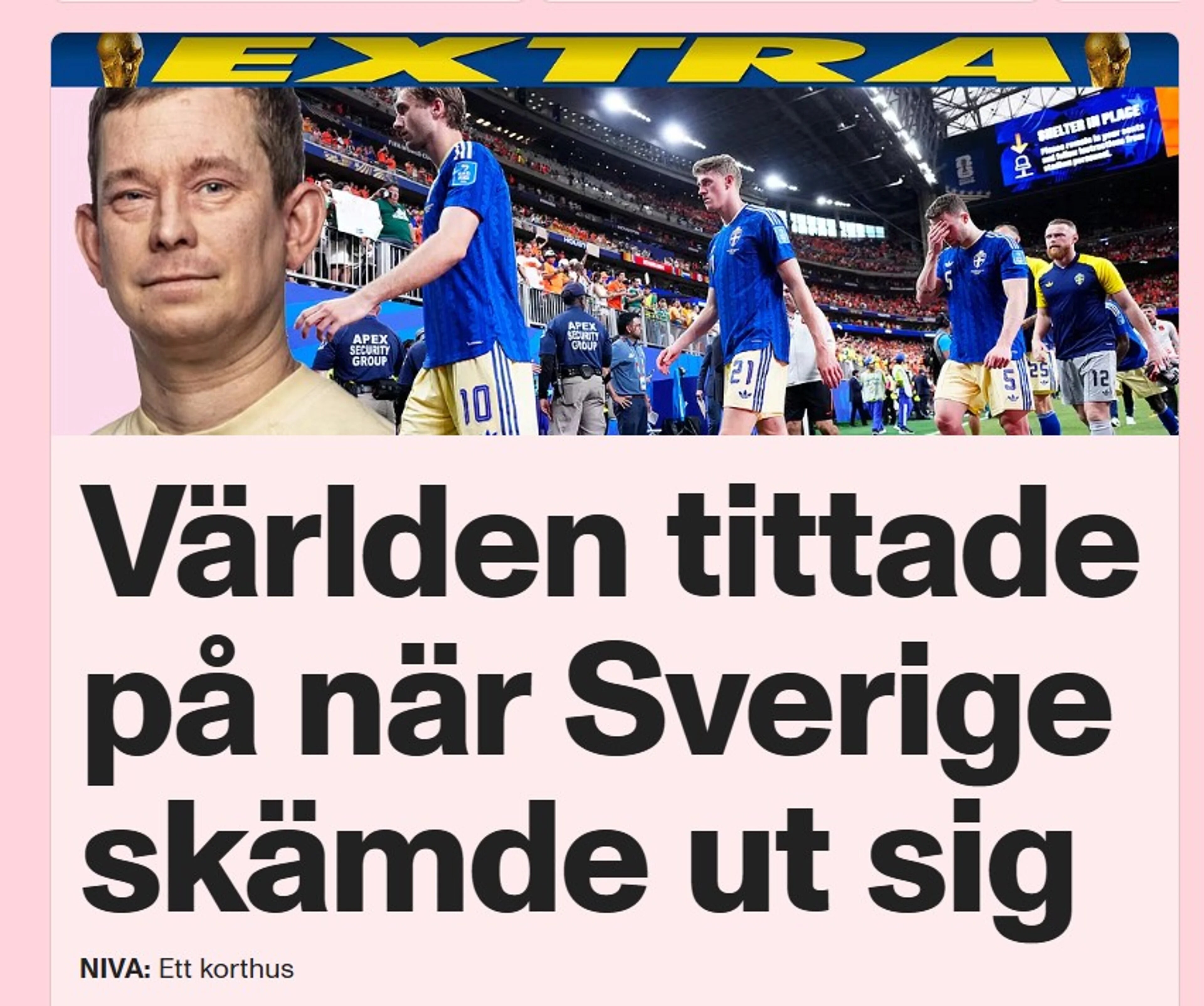 skjermdump Sverige
