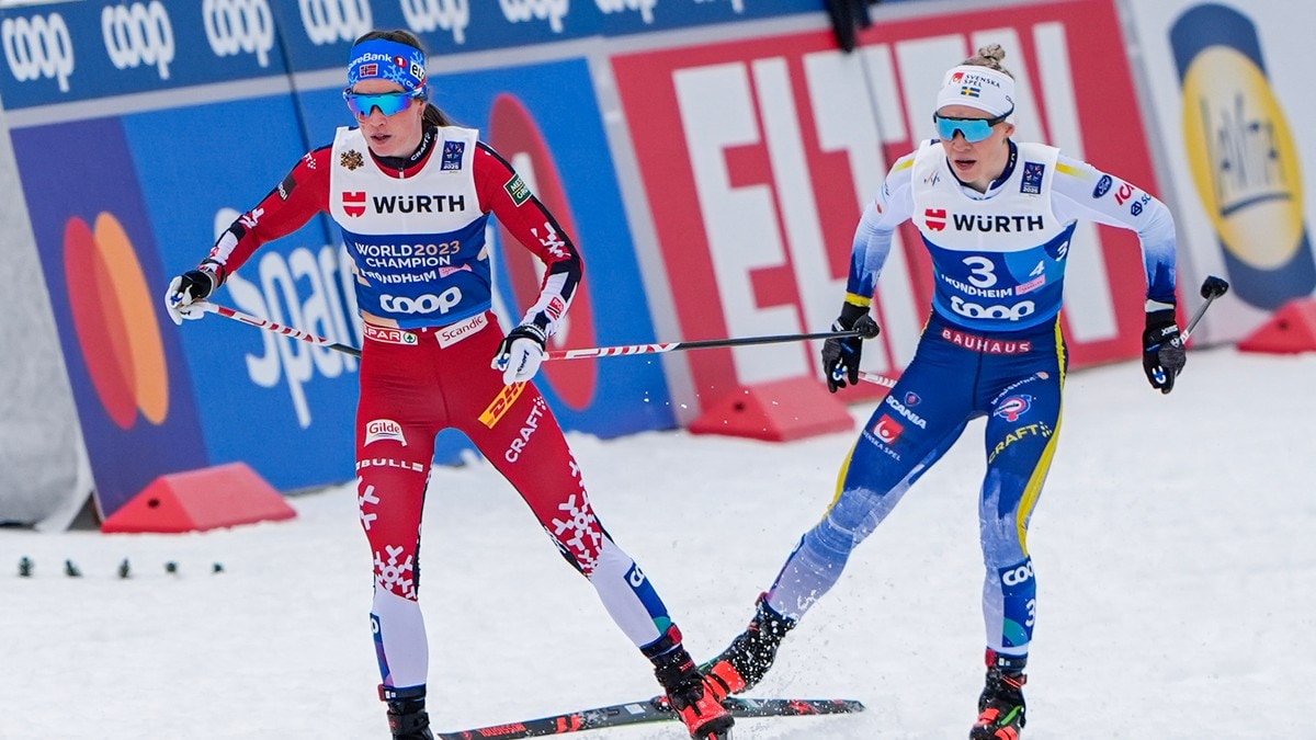 Norge raknet på siste etappe – svensk gull i VM-stafetten