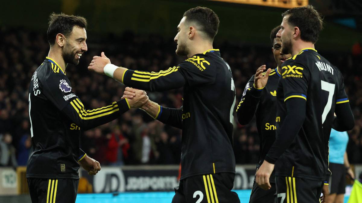 United herja med Wolverhampton - med i kampen om Europa-plassane