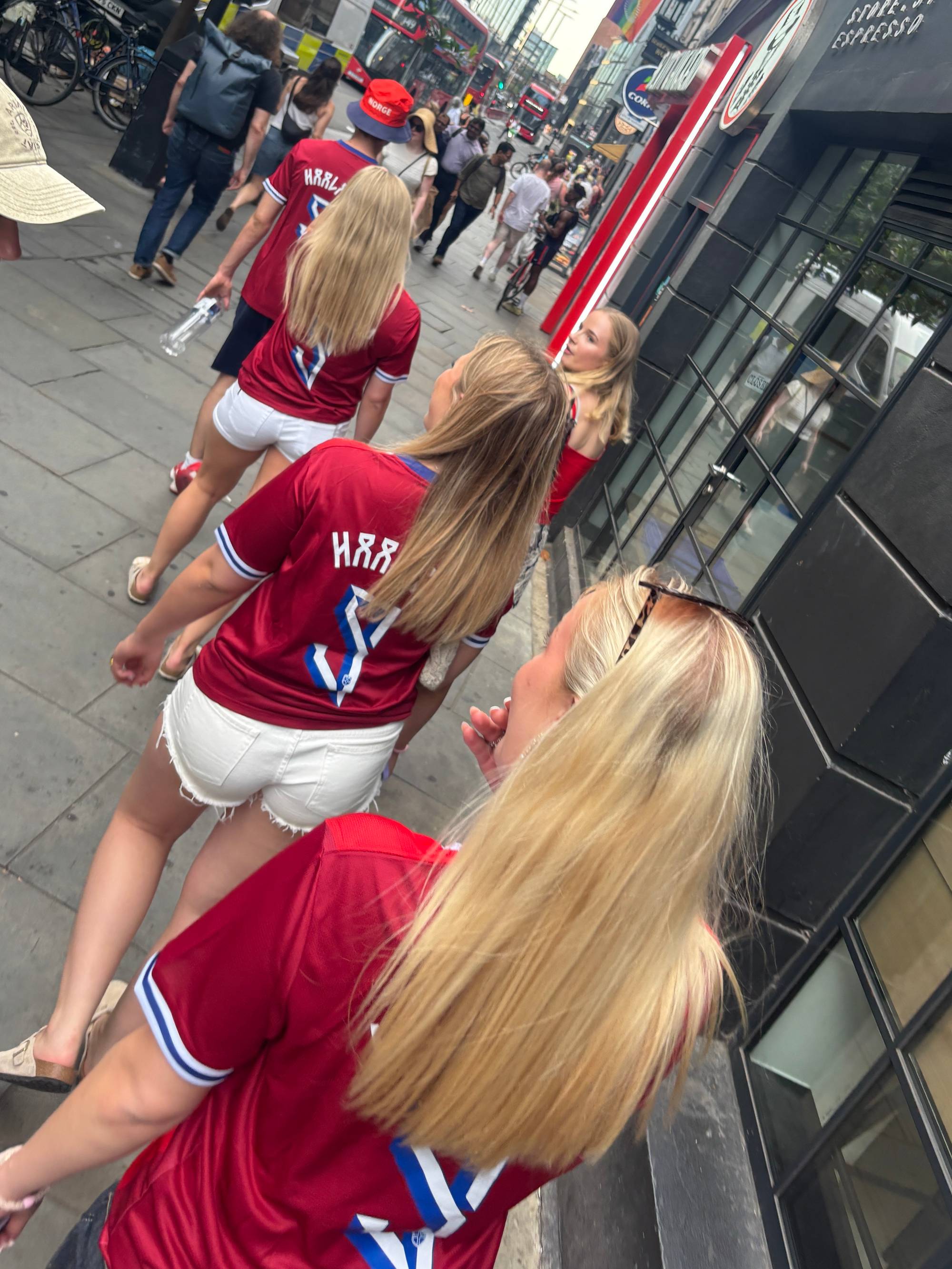 Norske supportere i London