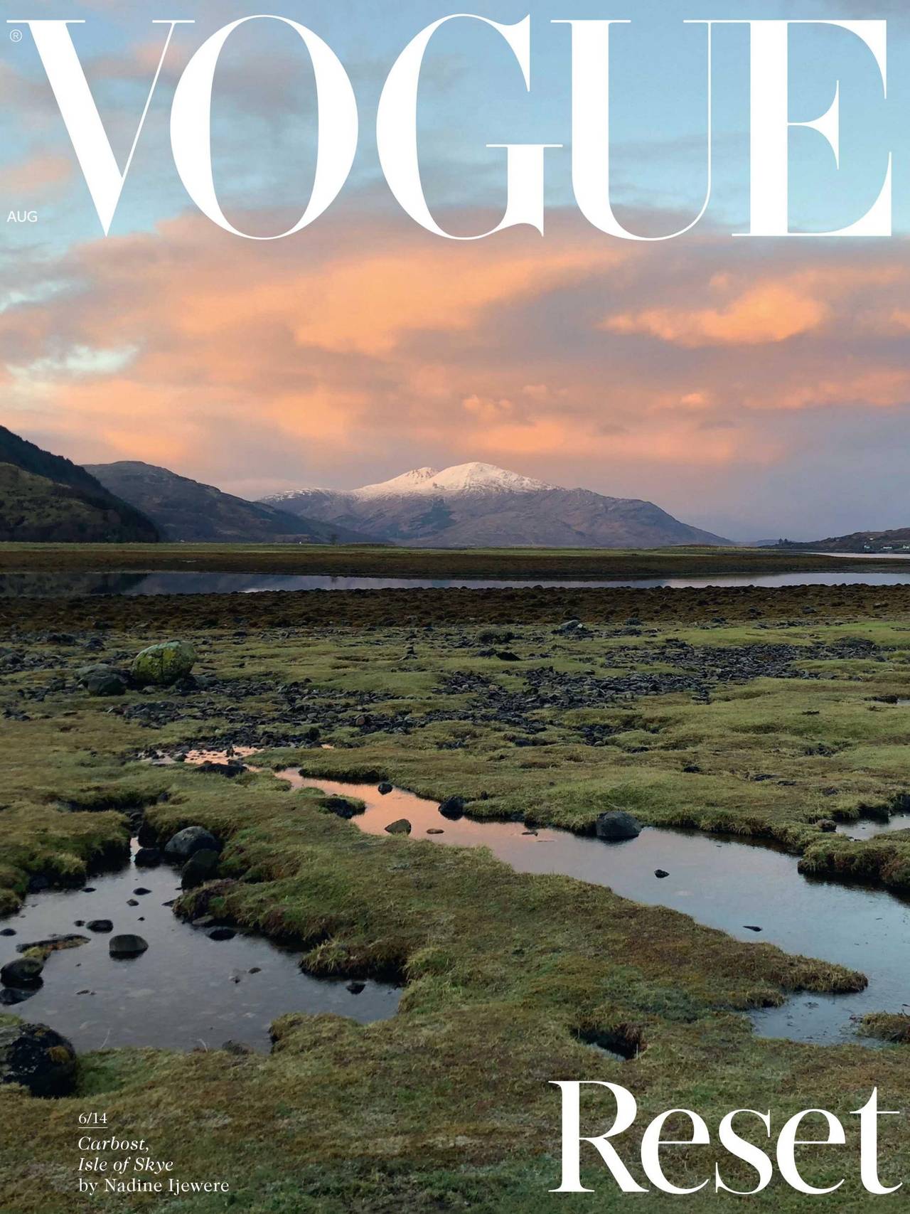 Vogues Reset-nummer med natur på