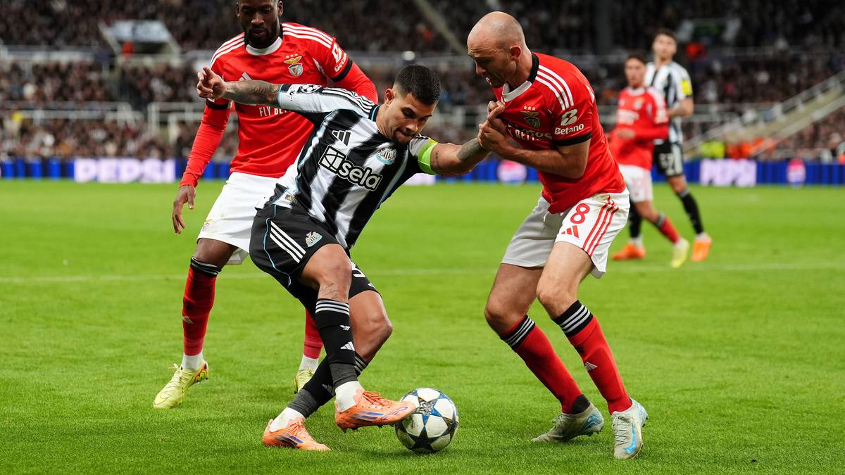 Ny nedtur for Benfica – Aursnes-tabbe i tap for Newcastle
