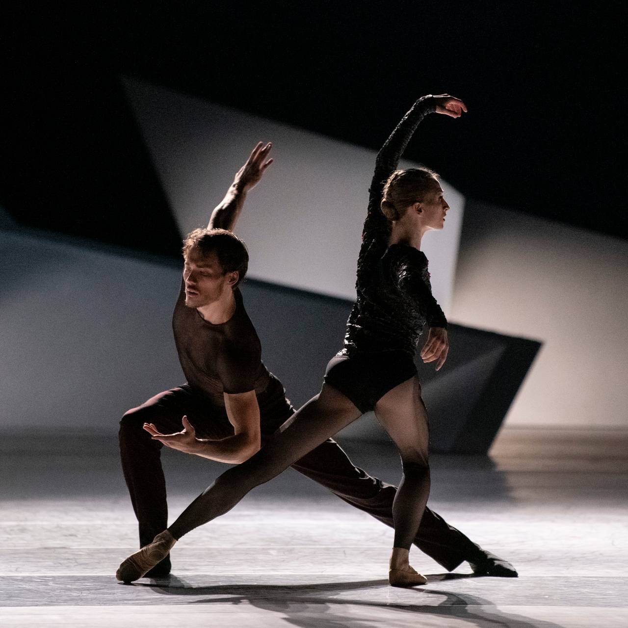 Erik Murzagaliyev og Grete Sofie Borud Nybakken i ballettforestillingen