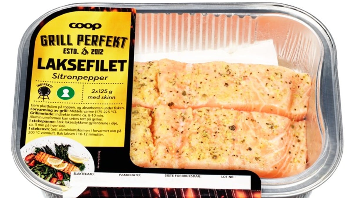 Coop Norge tilbakekaller to typer laksefilet