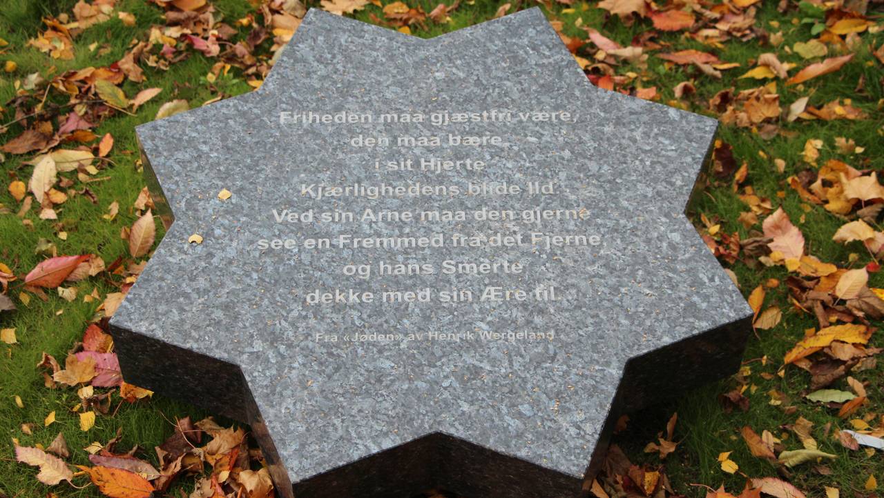 Stjerne i minneparken