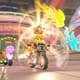 Nintendo Karakterer fra «Mario Kart World» på en bane.