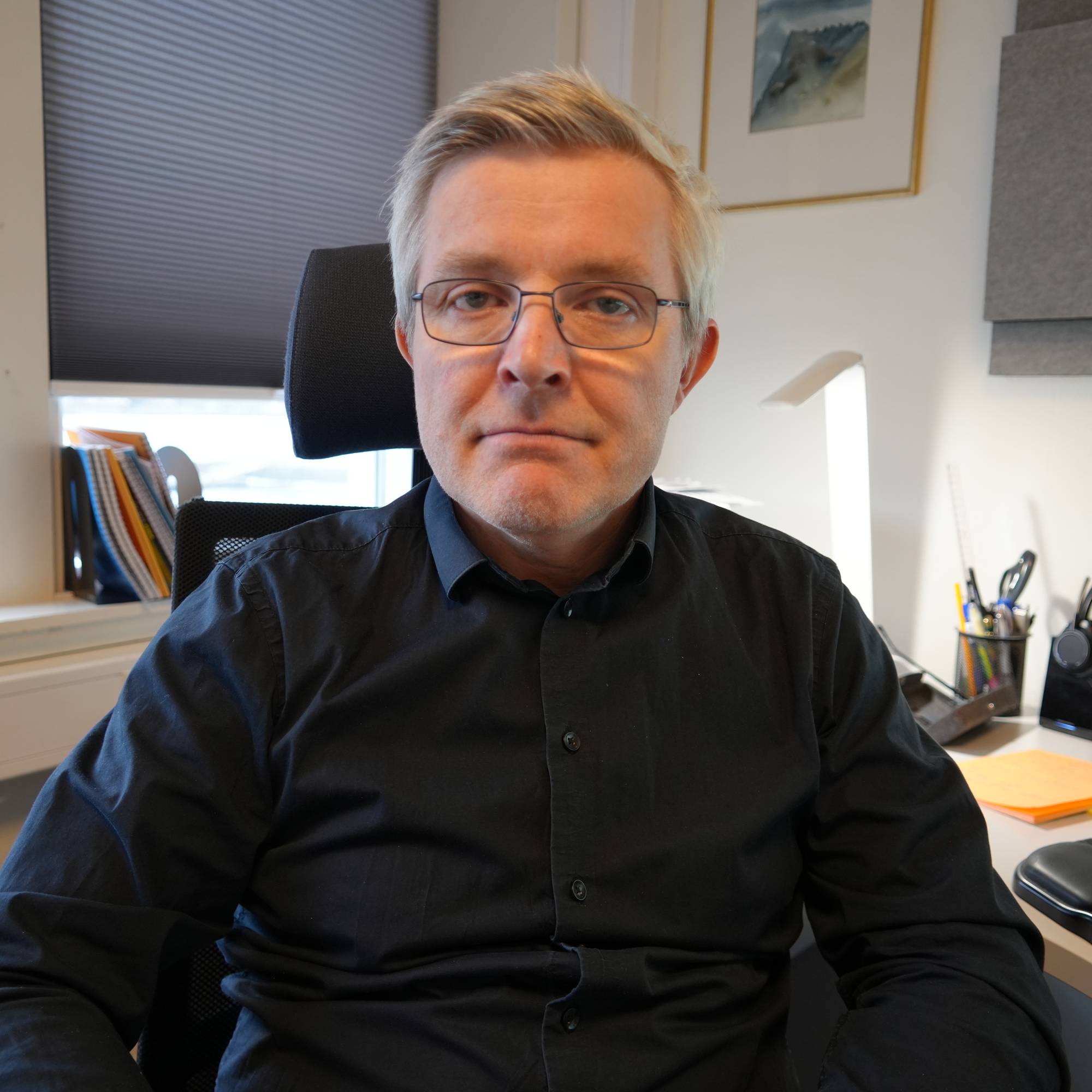 Morten Rennemo, leder Utdanningsforbundet Troms