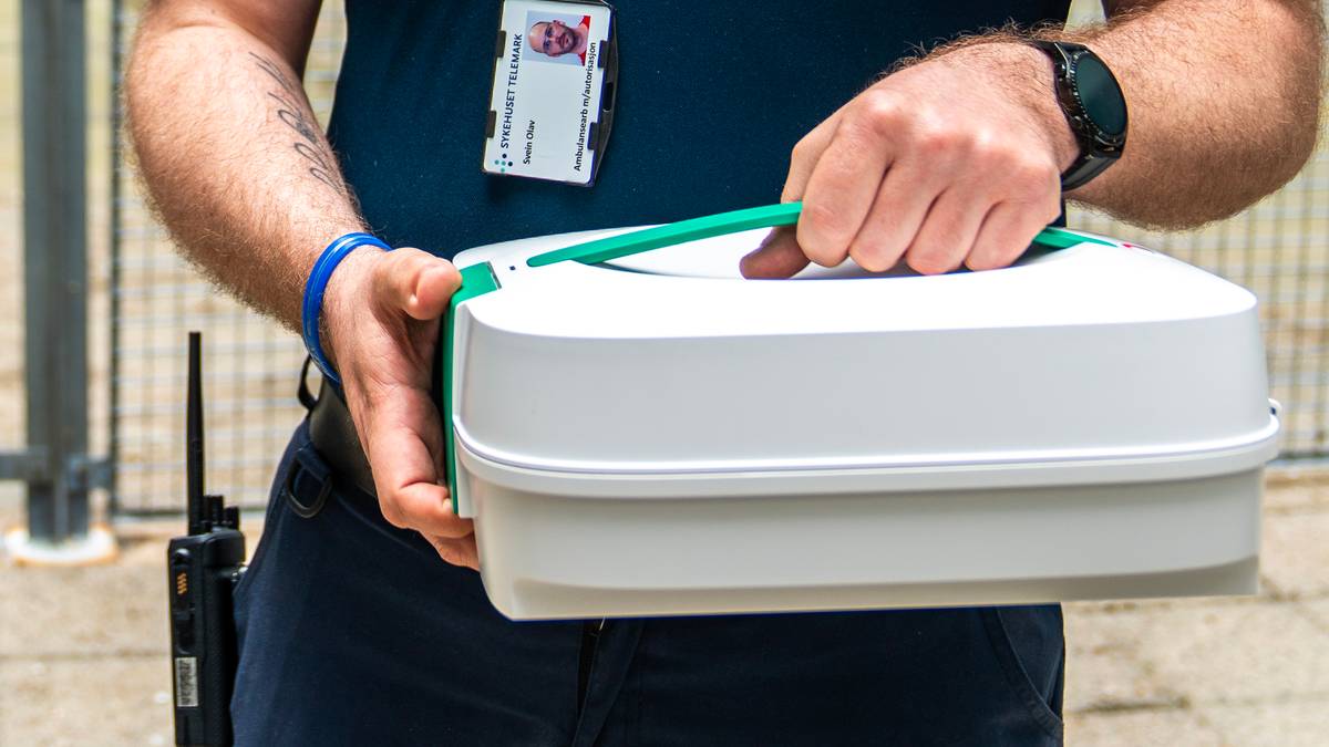 Fjernstyrt koffert skal redde liv når sekunda tel