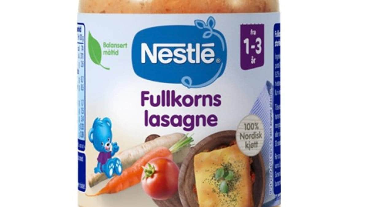Babymat frå Nestlé blir trekt frå marknaden