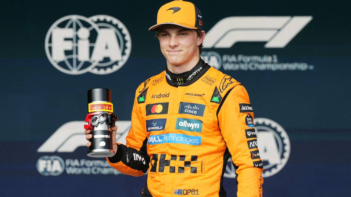 Piastri best i sprintkvalifiseringen – Verstappen rett bak