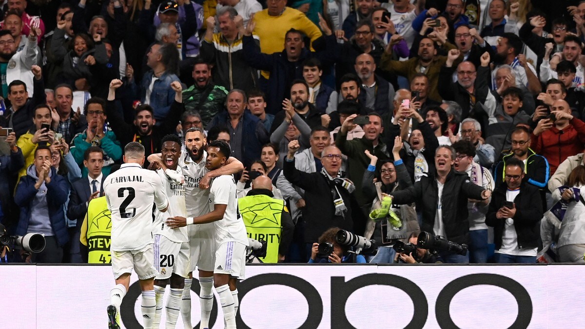 Real Madrid tok første stikk i kampen om semifinaleplass