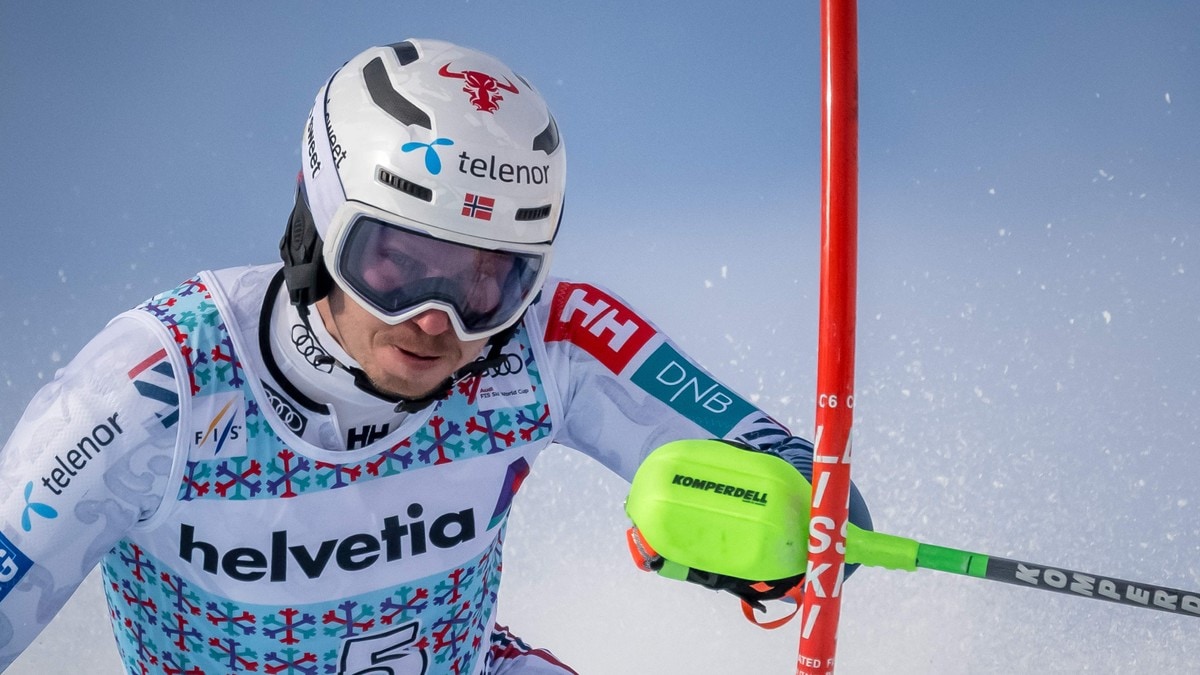 Seieren glapp for Kristoffersen – to nordmenn på pallen