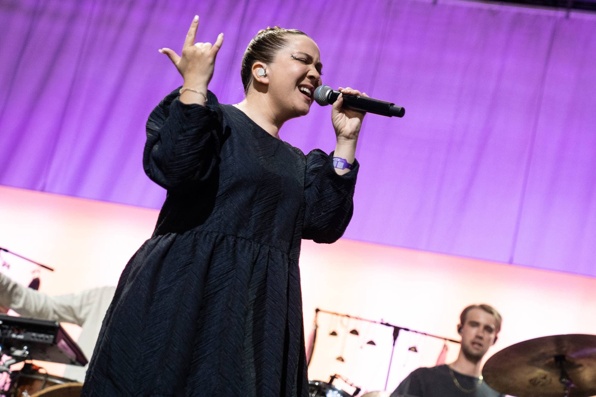 Emilie Nicolas på Øyafestivalen.