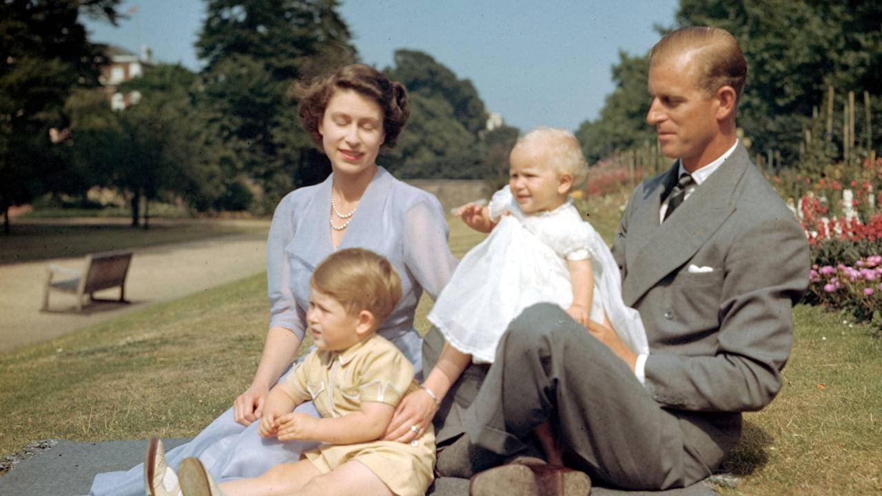 Prins Phillip og barna 1951