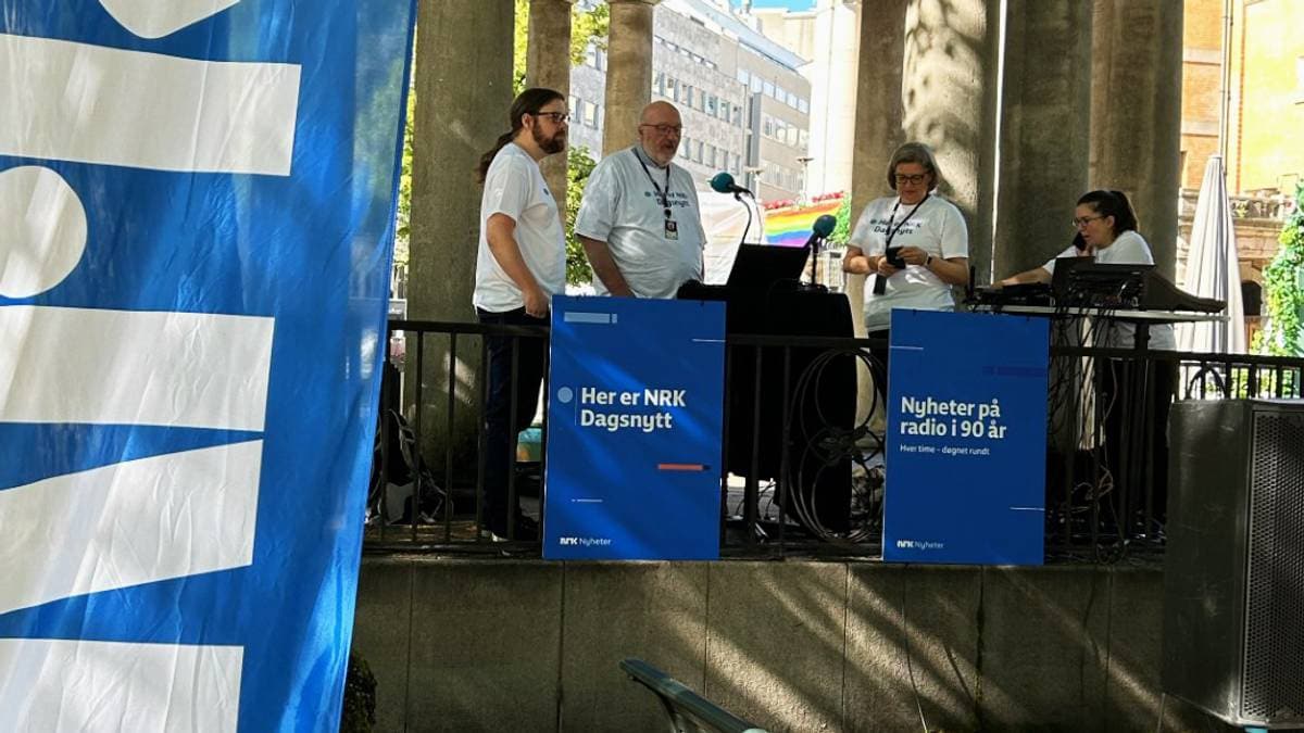 Støre hyller Dagsnytt på 90-årsdagen