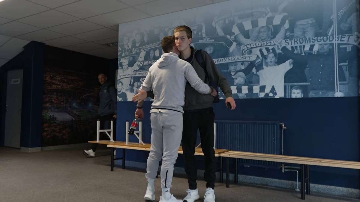 Bjørn Helge Riise kom seirende ut av duellen med sønnen: – Det var en stille frokost