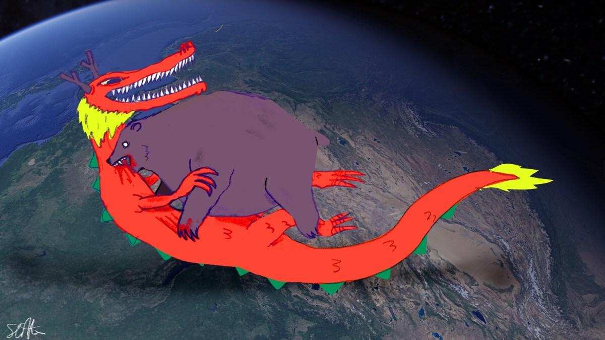Hvorfor trente Russland på å atombombe kineserne?