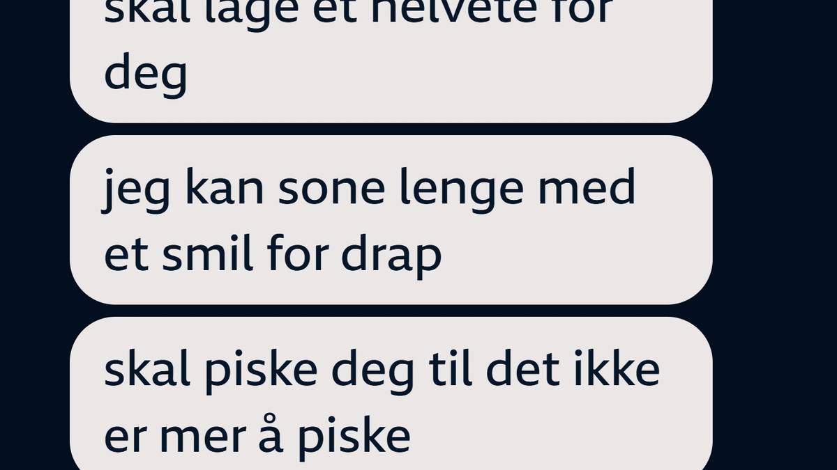Sendte over 250 hatmeldinger til kjæresten på én dag