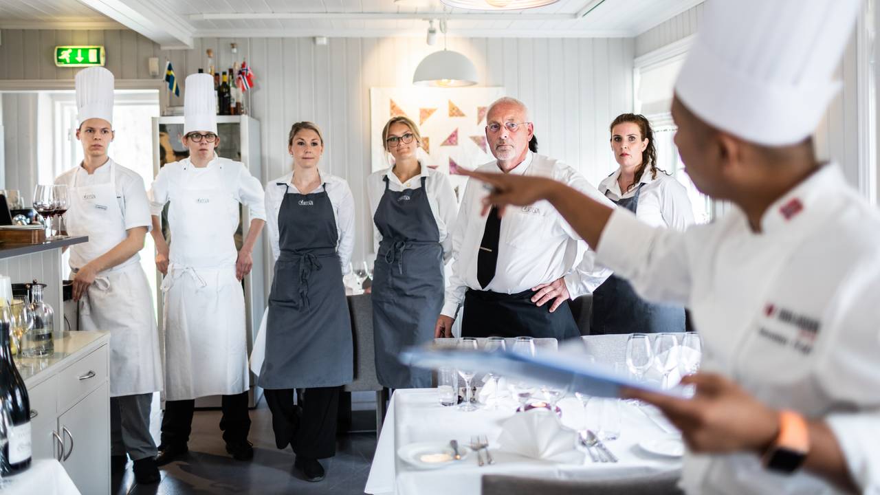 Sebastian Engh, kjøkkensjef og daglig leder på Curtisen i Halden.