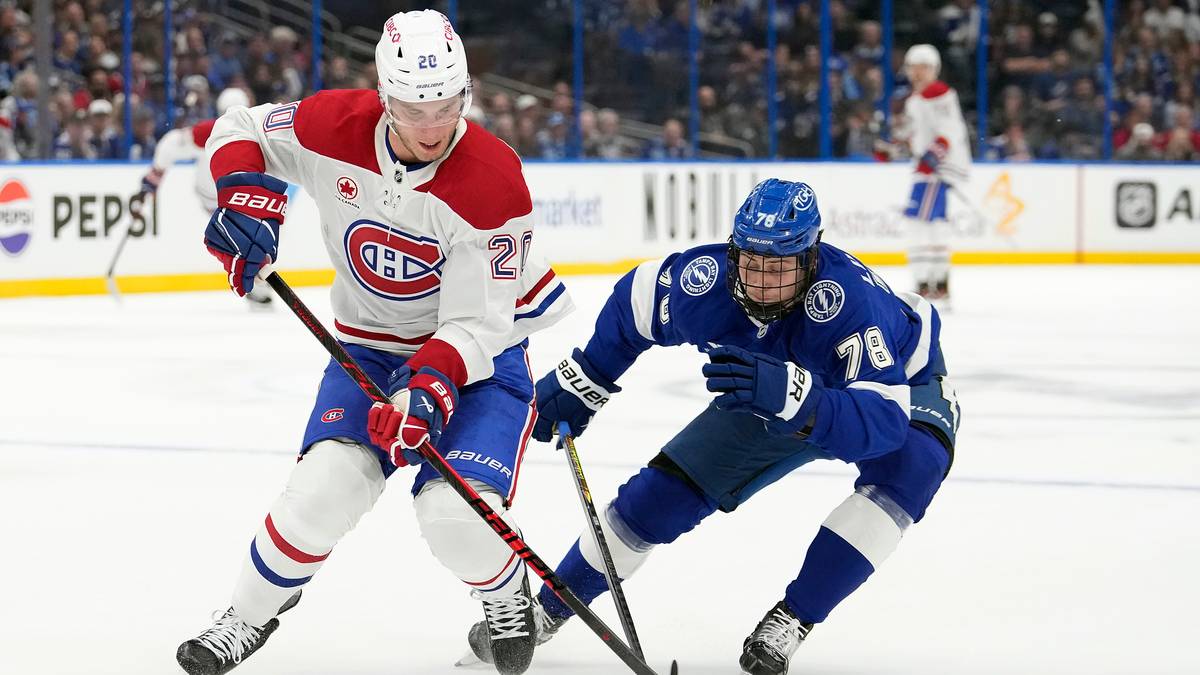 Lillebergs Lightning røk på tap mot Canadiens