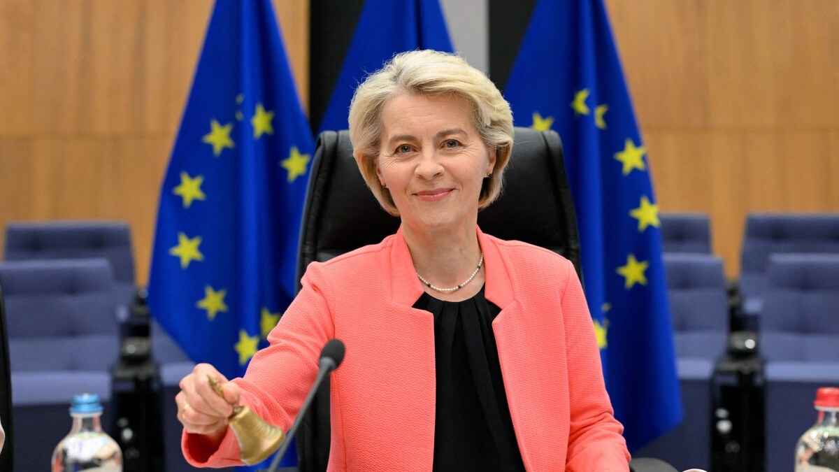 Von der Leyen: Europa må vise styrke i handelsforhandlinger med USA