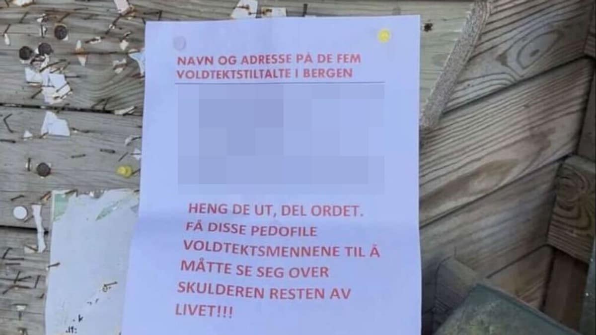 Gruppevaldtektssaka i Bergen: Elden meiner bilete som blir spreidd er manipulert