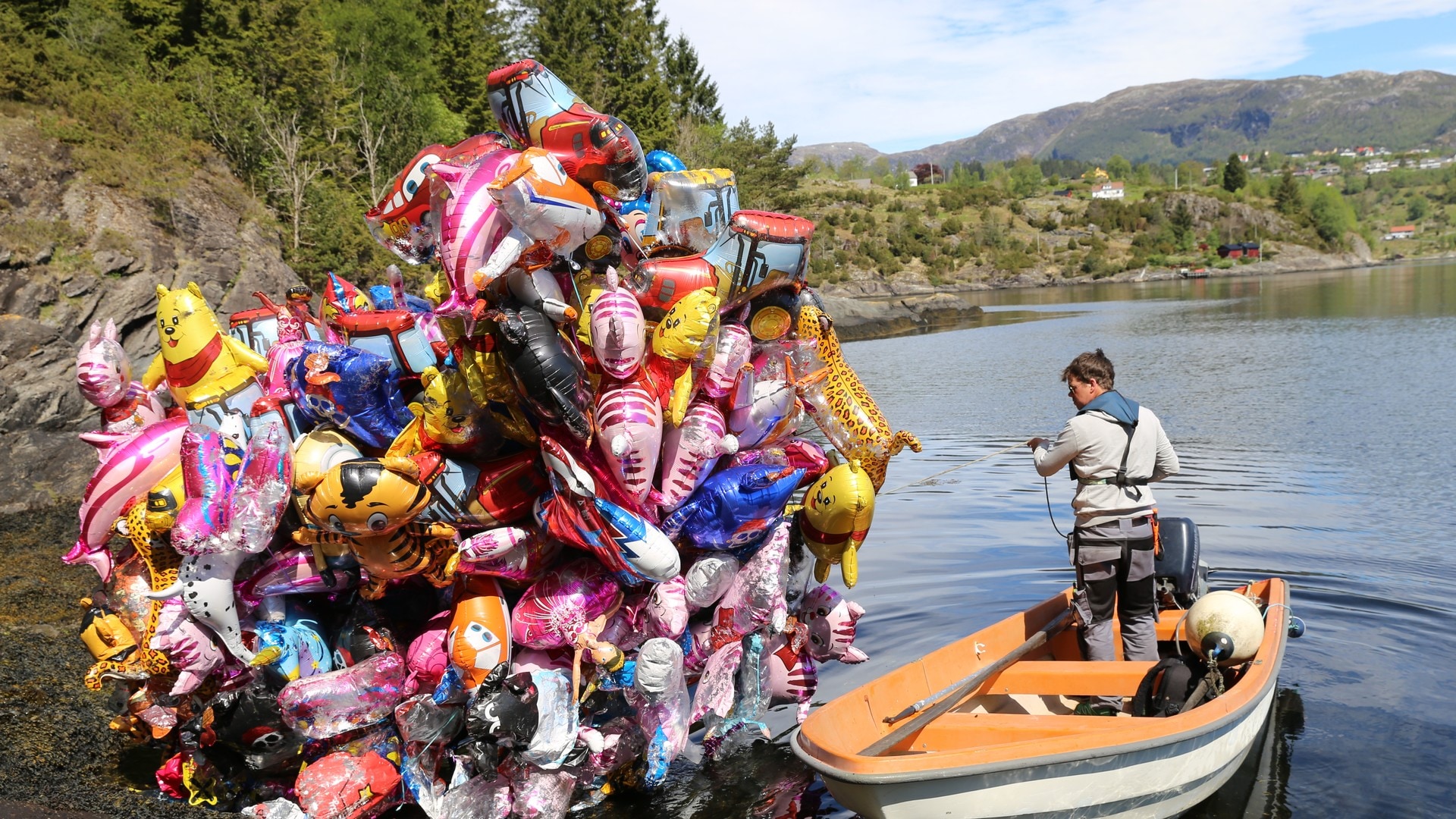Heliumballonger lösvikt 25st enkel