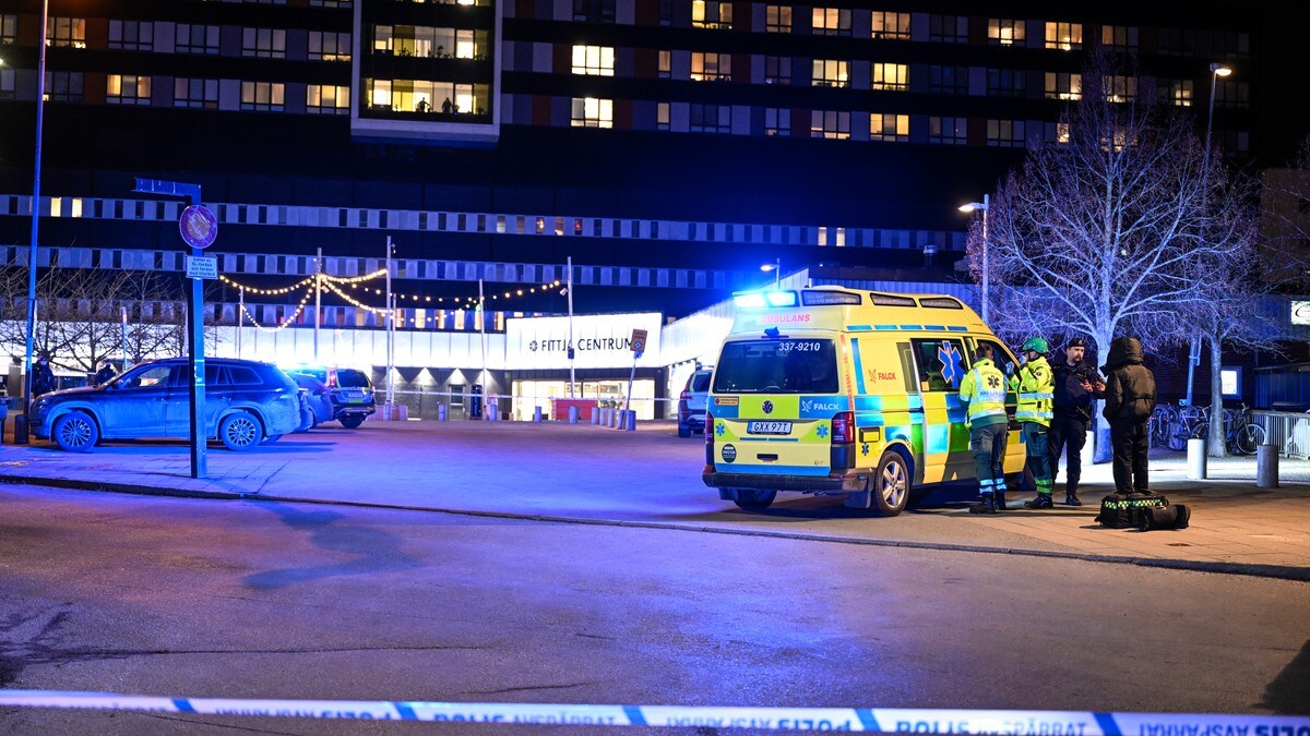 Tre personer skutt sør for Stockholm