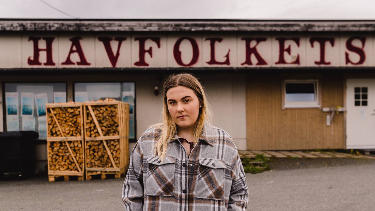 Cecilie Jørgensen på Træna