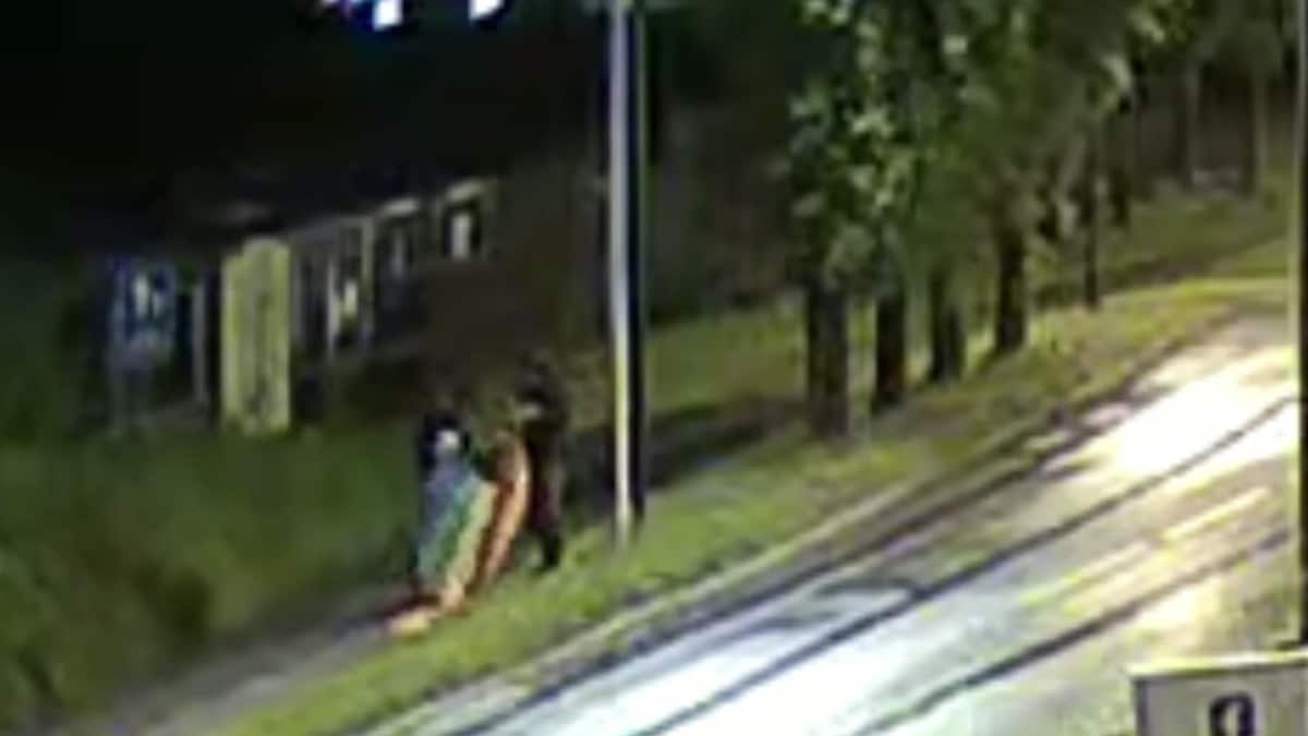 Politiet tok prideflagg-tyver på fersken i natt