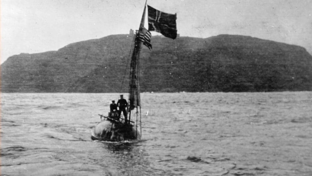 Brude-egget Uræd på sjøen i 1904